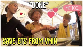 Участники BTS мирятся с VMIN