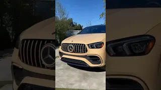 ASMR 2024 Mercedes Benz AMG GLE 63 S Coupe - A Thundering V8 Sports Car Disguised As An SUV #shorts