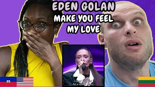 REACTION TO Eden Golan - Make You Feel My Love (Live on The Next Star) | FIRST TIME WATCHING