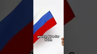 Meaning of the Russian flag #russia #flag #shorts