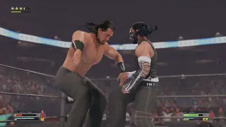 WWE 2K22 Jeff Hardy vs Khali