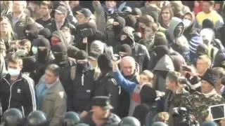 Protest or Provocation? Ukrainian nationalist parties deny role in Kyiv Rada riots