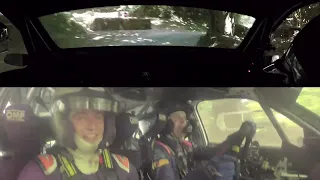 Scaring my friend in a Rally Car