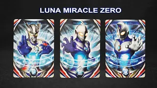ORB Ring : Zero + Cosmos + Dyna Miracle (Luna Miracle ZERO) Ultra Replica Orb RIng | Ultraman Orb