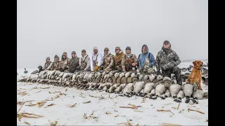 North Dakota BLIZZARD Banger with SmackEM Outdoors!!!