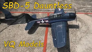 SBD-5 Dauntless RC Aeroplane, Vinh Quang RC Models, Vietnam - Views & test flight - Electric version