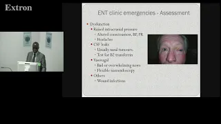 Emergencies in Head and Neck Cancer Clinic