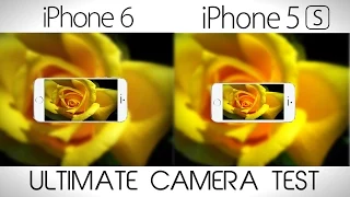 iPhone 6 vs iPhone 5S - Ultimate Camera Comparison Test