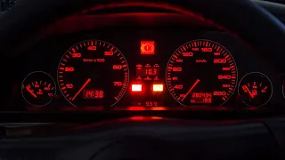 Audi 100 C4 Dashboard - Ремонт щитка приборов - Не работает подсветка и одометр