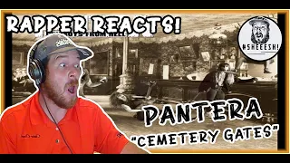 Pantera - Cemetery Gates | RAPPER'S FIRST REACTION - AWESOME!