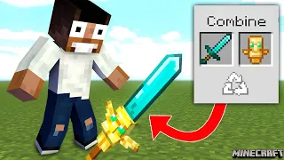 Minecraft, But I Can COMBINE ITEMS || Minecraft Mods || Minecraft gameplay