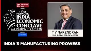 Making Steel Shine Brighter Than Gold | TV Narendran, Tata Steel | ET Now | IEC 2022