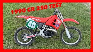 1990 CR 250 Test Ride | Area 51 MX