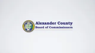 Alexander County Board of Commissioners Meeting - June 20, 2022