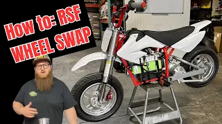 How to RSF 650 Wheel Swap on RAZOR MX500