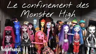 Le confinement des Monster high |L'Histoire Monster high|