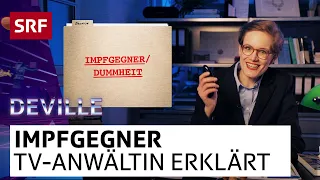 TV-Anwältin Kalt – Dummheit der Impfgegner | Deville