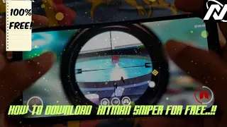 How to Download Hitman Sniper Mod apk For FREE || (Hindi) 100%Working....