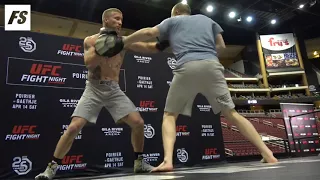 UFC on FOX 29: Justin Gaethje Open Workout Complt