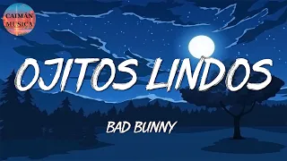 Bad Bunny - Ojitos Lindos | KAROL G, Romeo Santos, Shakira (Letras)