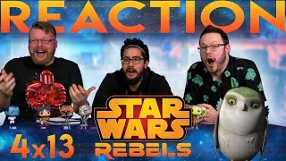 Star Wars Rebels 4x13 REACTION!! A World Between Worlds