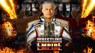 How To Make Cody Rhodes in Wrestling Empire 2024 | The American Nightmare | Wrestling Empire | AWE