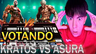 VOTANDO KRATOS VS ASURA (EPICAS BATALLAS DE RAP DEL FRIKISMO)