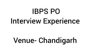 My IBPS PO Interview Experience 2022 | Venue- Chandigarh | 3 March