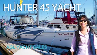 2008 Hunter 45 Yacht for Sale - Walk Through Video With AGL Yacht Sales