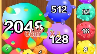 Jelly Merge 3D - jelly run 2048 merge game | blob merge 3d #4 #jellymerge3d