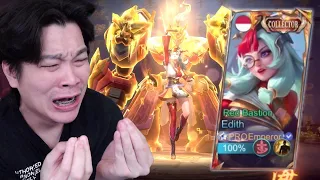 Review Skin Collector Edith, Setelah Sekian Lama Akhirnya Ketemu Dark Sitem Lagi! - Mobile Legends