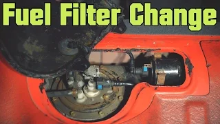 How to Change Fuel Filter - Hyundai Accent