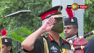 Indian Army Chief in Solemn Ceremony Pays Floral Tributes to IPKF Jawans