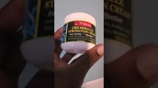 Best CBD pain Cream for Back & Knee Pain, Cramps, & muscle recovery after workouts!