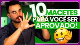 10 MACETES para te AJUDAR a ser APROVADO na sua certificação! ✅😎