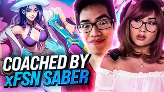 I Got A GrandMaster Caitlyn to Coach Me | ft. xFSN_SABER