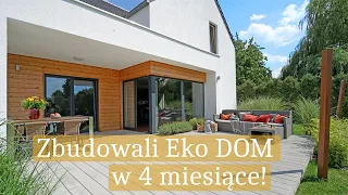 EKO DOM w 4 miesiące 🏠 Projekt domu dla rodziny z antresolą! Ile kosztuje budowa domu?