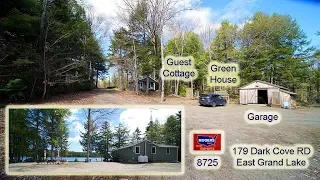 Maine Lake Home For Sale | 179 Dark Cove RD East Grand Lake MOOERS REALTY #8725