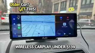 How To Get CarPlay in any car! Carflix 10.26 inch portable carplay screen setup and how to.