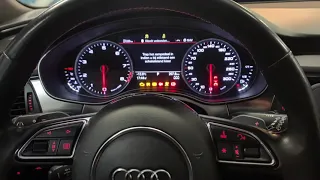 Audi A6 2012 Service reset