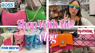 COME SHOP WITH ME 2023! 🛍️ TJ MAXX, ROSS, & FIVE BELOW | So many good finds!! 😍