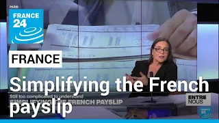 Simplifying the French payslip • FRANCE 24 English