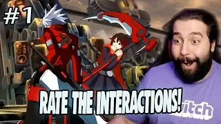 These Interactions Are Great! | Rate The Interactions | Blazblue Cross Tag Battle Interactions #1