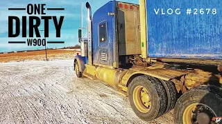 ONE DIRTY W900 | My Trucking Life | Vlog #2678 | Nov 24th, 2022