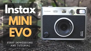 Instax MINI EVO Hybrid Camera - First Impressions and Tutorial - Worth the upgrade?