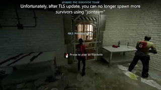'jointeam' Commands Before and After TLS Update - L4D2