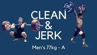 World Weightlifting Championships 2017 : Men's 77kg CLEAN & JERK - Warmup Room