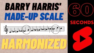 Create Chords From ANY Scale | Barry Harris Jazz Harmony Lesson #shorts