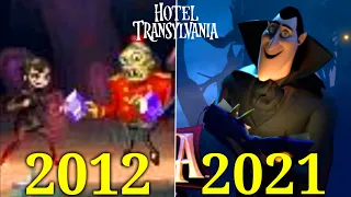Evolution of Hotel Transylvania Games 2012-2021