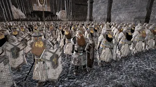 600 DWARVES DEFEND THE MORIA... | Epic Cinematic Lord of the Rings Battle